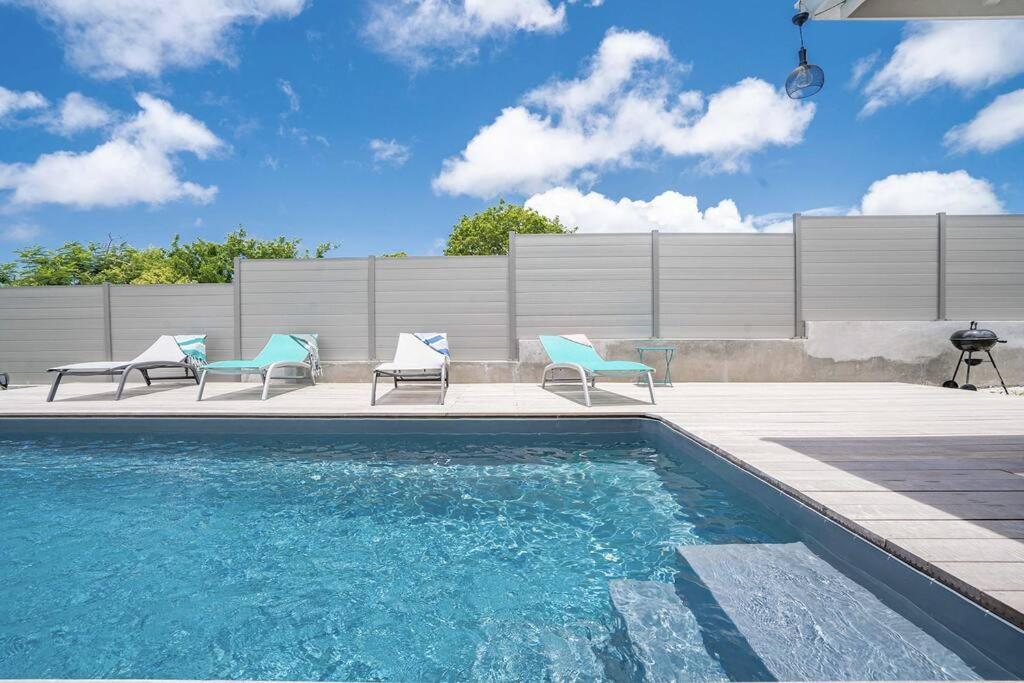 Superbe Villa Avec Piscine Et Proche Mer Au Diamant - 3 Chambres Et Salles De Bain Le Diamant Exterior photo